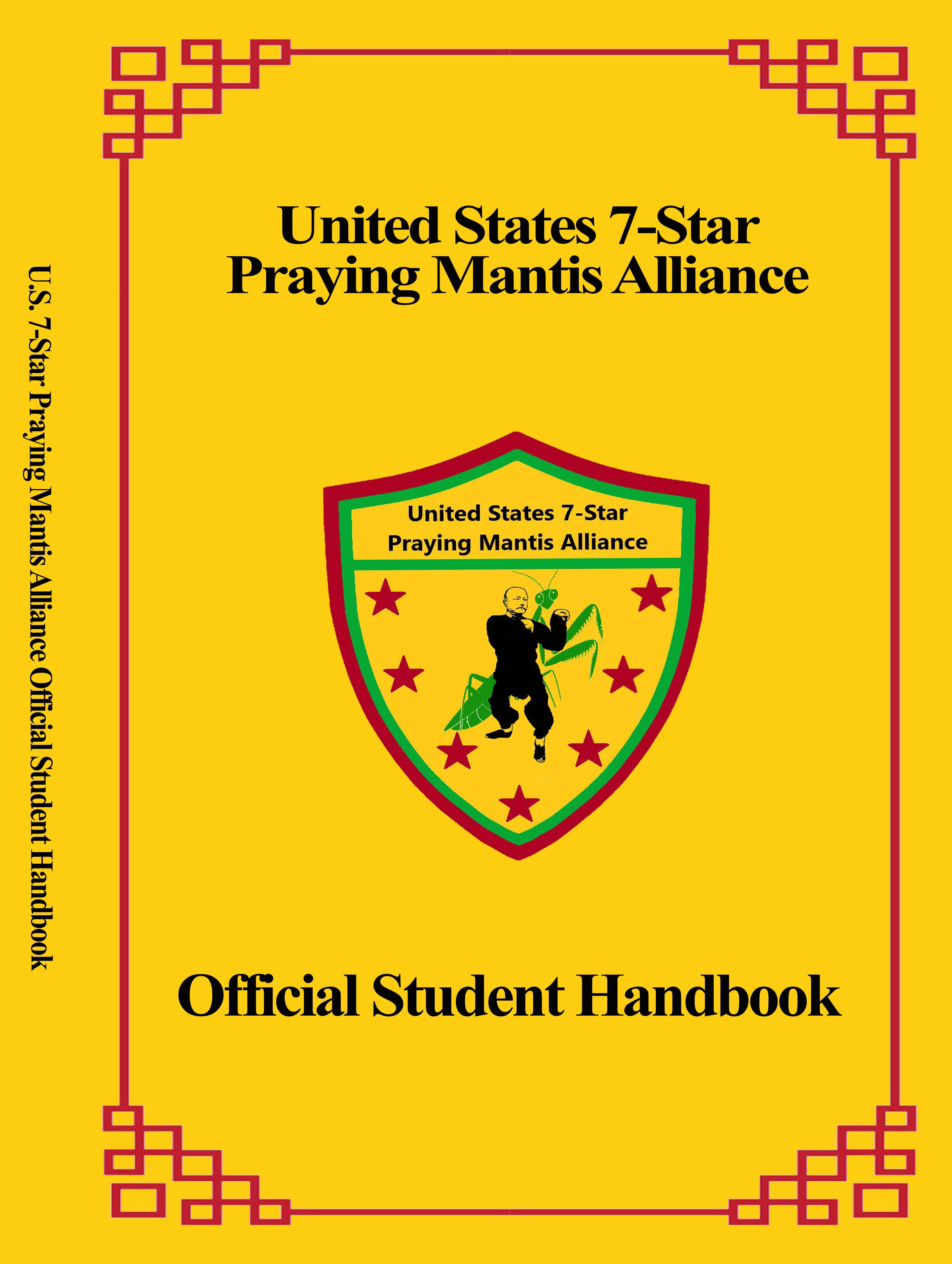 Official Student Handbook Cover